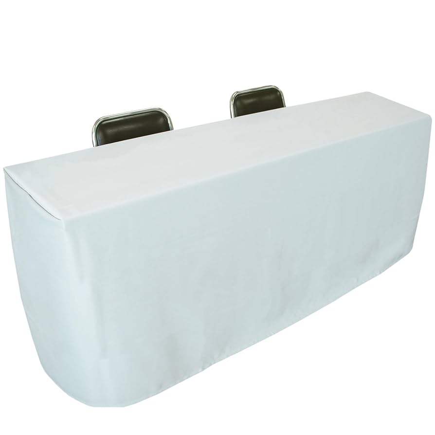 テーブルクロス 長机用 [5枚セット](日本製 / 145×320cm)ホワイト Amazon｜【セット品】 テーブルクロス 長机用 【5枚セット